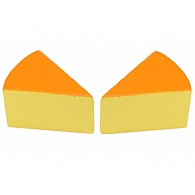 2 x Wooden Cheese Wedges