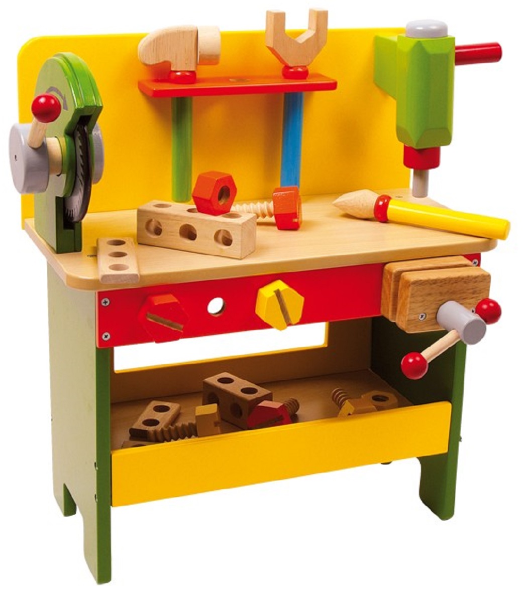 Children's Power Tools Wooden Workbench