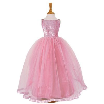 Ball Gown Bridesmaid Dresses on Girls Pink Party Dress  Pink Bridesmaid Dress
