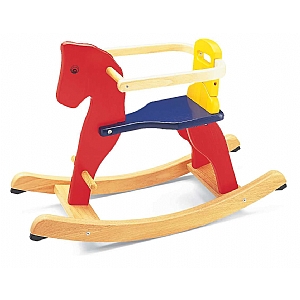 Baby's Wooden Rocking Horse