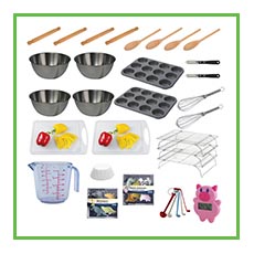 Cookery Untensil Pack for School Cooking Clubs
