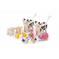 Wooden Farm Animals