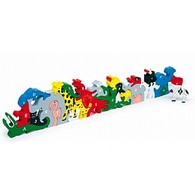 Animal Letter and Number Puzzle