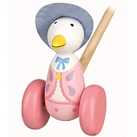 Push Along Wooden Jemima Puddle Duck