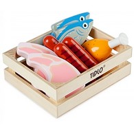 Wooden Meat & Fish Set