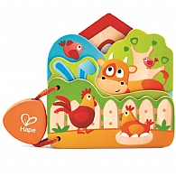 Baby's Wooden Farm Book