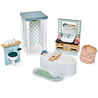Tender Leaf Toys Dolls Bathroom Furniture Set