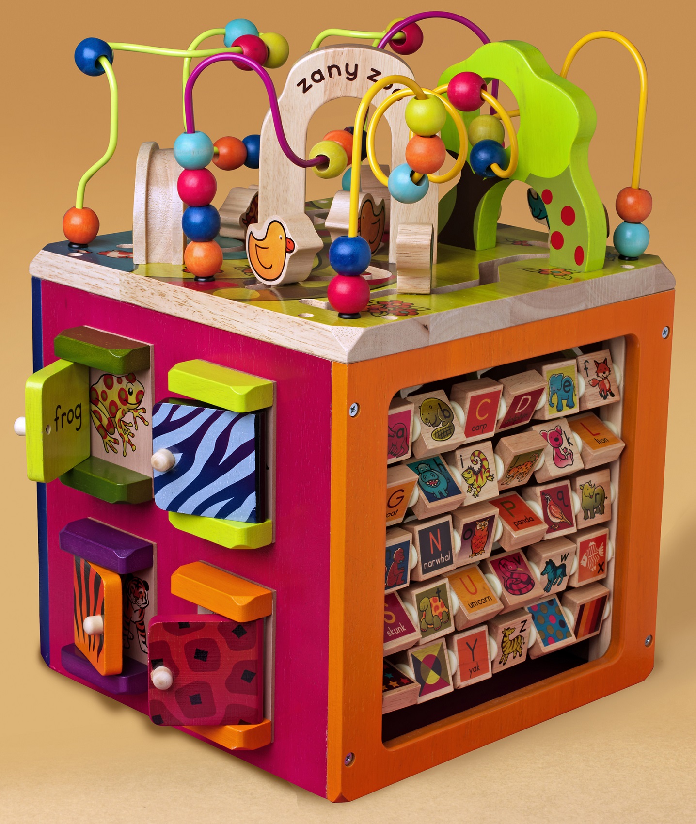 Zany Zoo Activity Cube