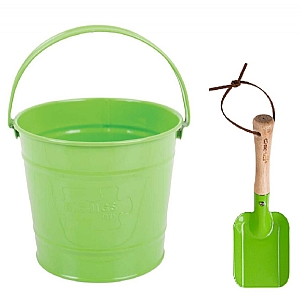 Childrens Green Bucket and Spade Kit