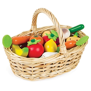 Fruits and Vegetables Basket (24-Pieces)
