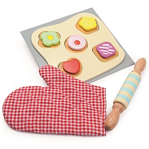 Wooden Cookie Set