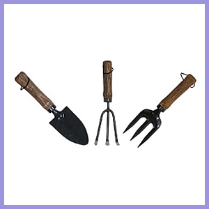 Trowel, Fork & Cultivator Set