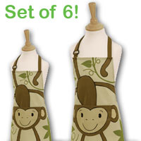 Cheeky Monkey Aprons