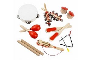 Wooden Musical Instrument Set 