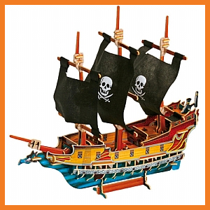 3D Pirate Puzzle 