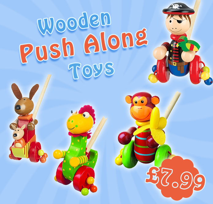 Wooden Push Along Toys