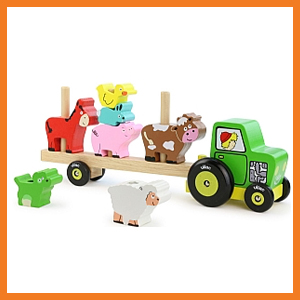 Stacking Tractor and Animals Set