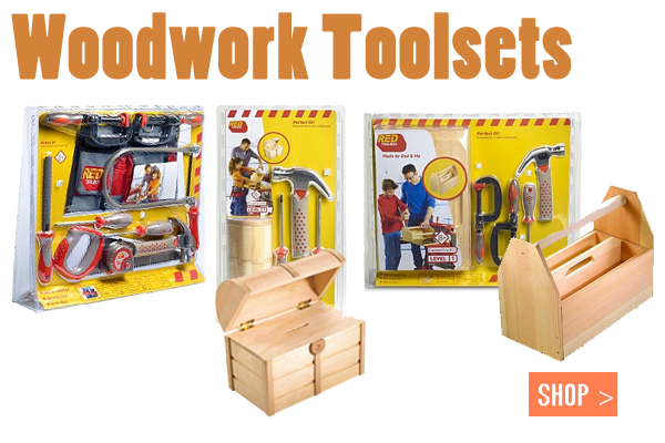 Carpentry Tools & Workbench Play Sets